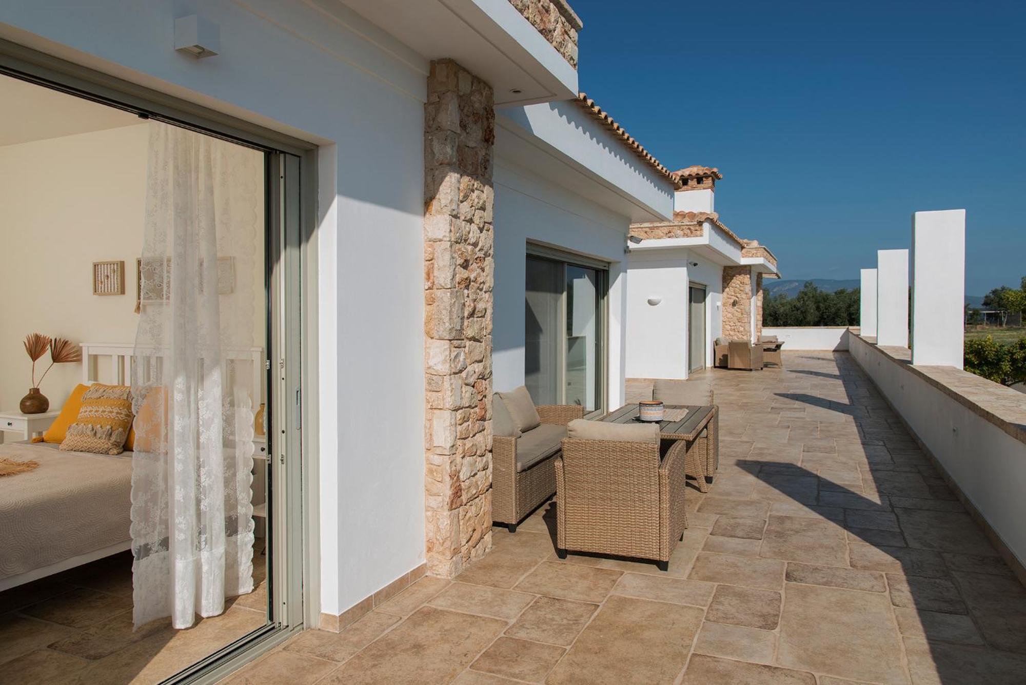 Amelia Villa Collection Arkítsa Exterior foto