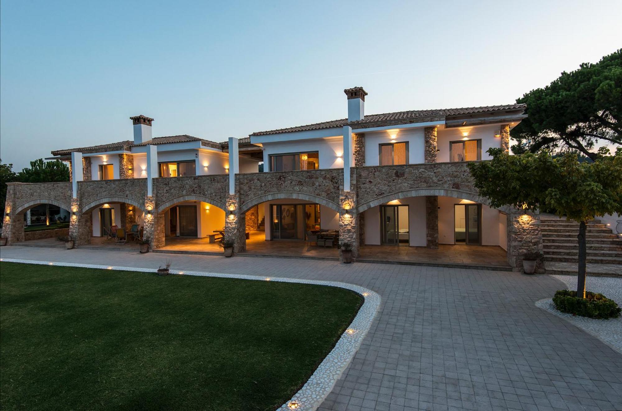 Amelia Villa Collection Arkítsa Exterior foto