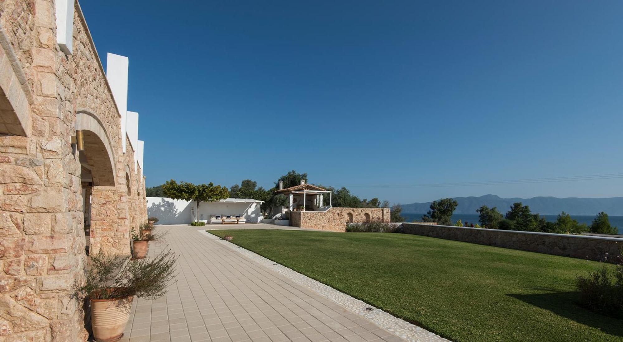 Amelia Villa Collection Arkítsa Exterior foto