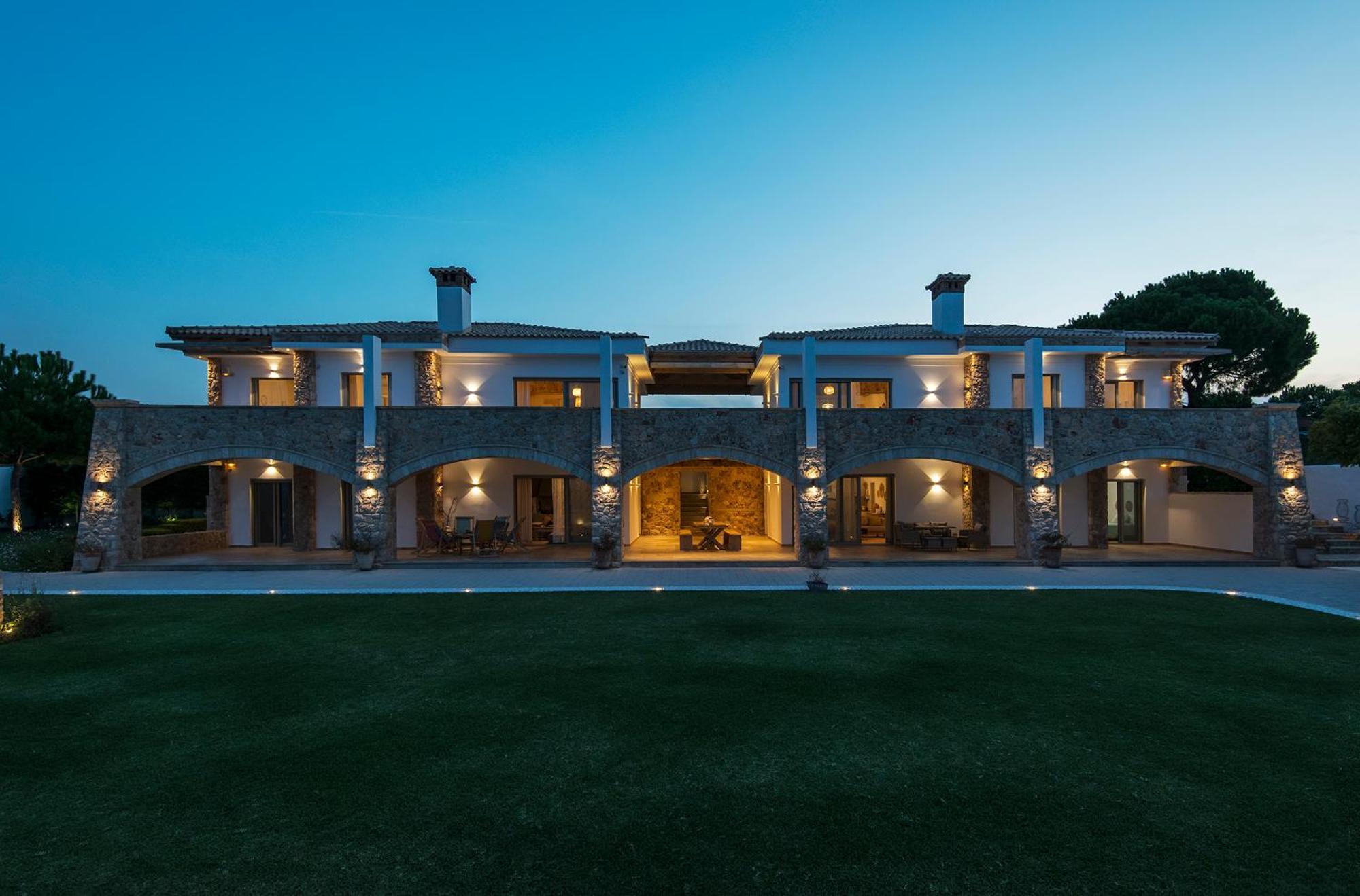 Amelia Villa Collection Arkítsa Exterior foto
